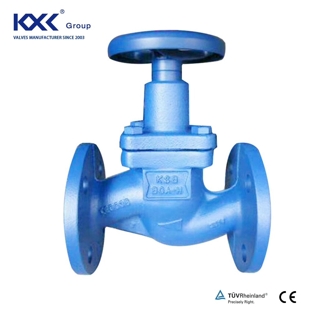 High Temperature Steam Manual Operated Cast Steel Wcb Bellow Seal Globe Valve