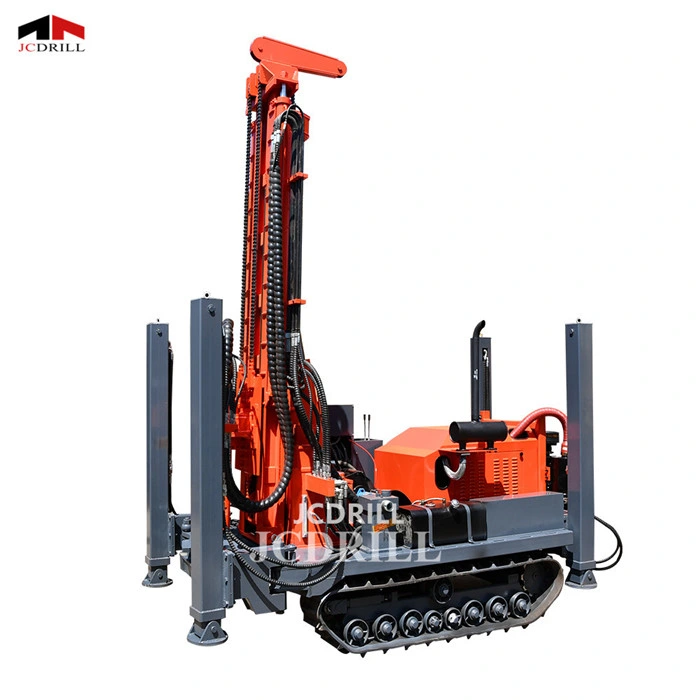 Jcdrill (CWD200) 200m Deep Hole Hydraulic Mud Rotary Water Wells Drill Machine Crawler Equipment Drilling Rig