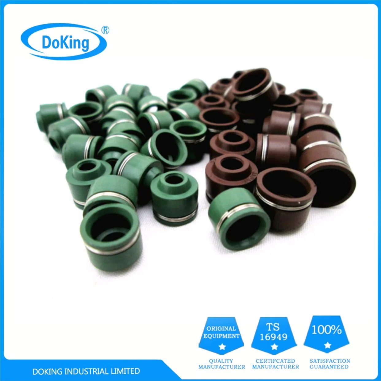 Diesel Engine Valve Stem Oil Seal FKM Material 13207-81W00