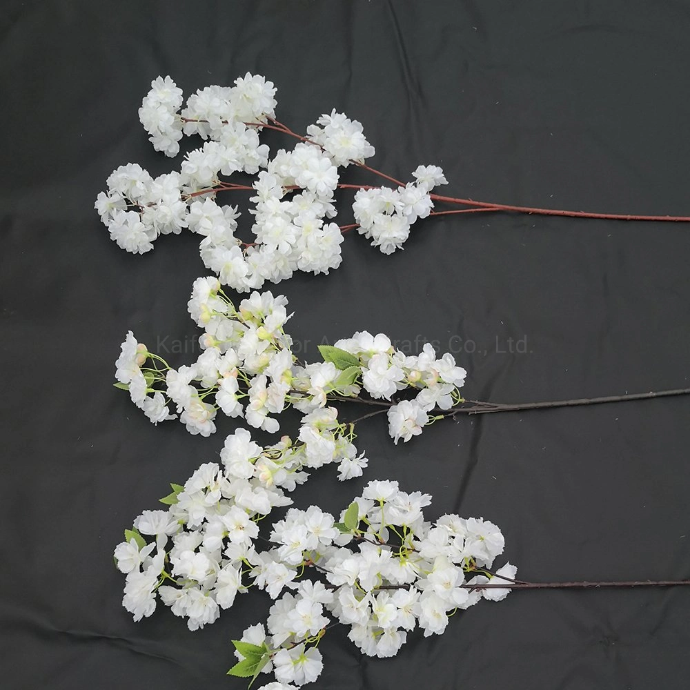 Factory Cheap Wholesale/Supplier Artificial Cherry Blossom Flower for Weeding Decoration