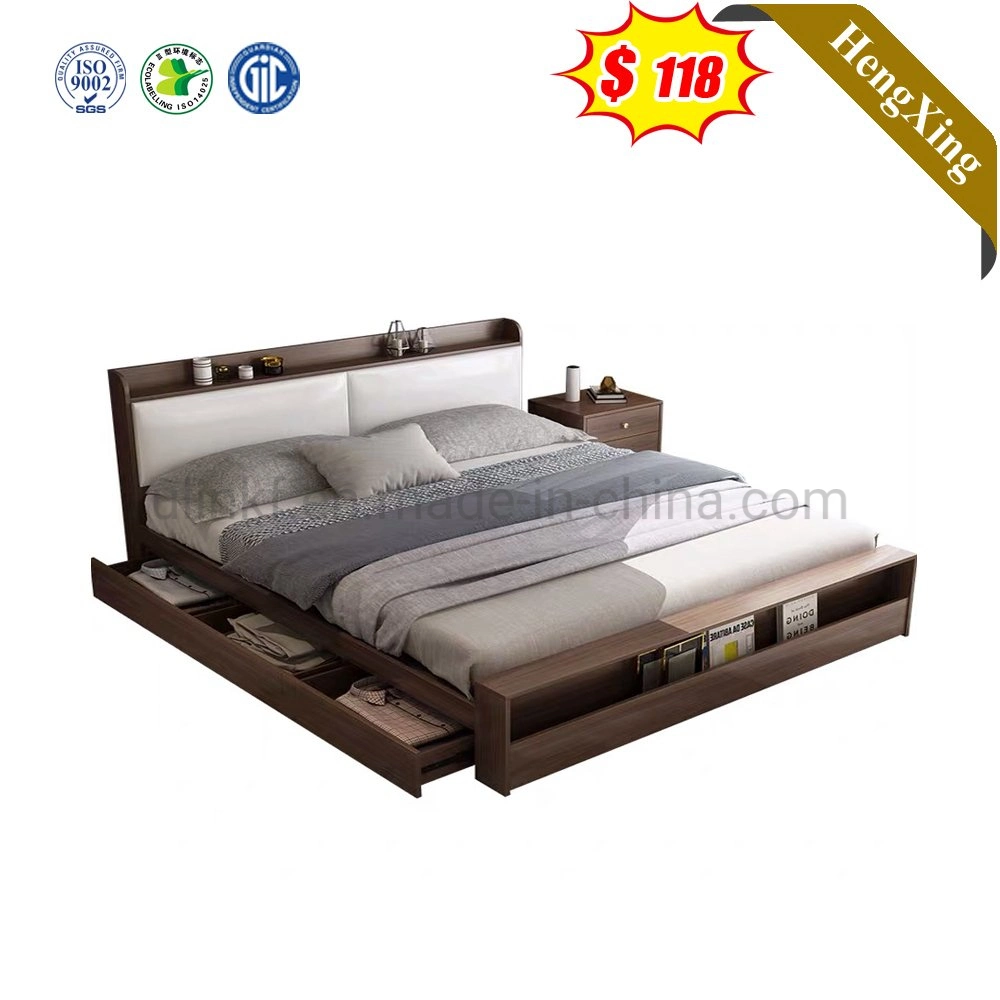 Muebles modernos de dormitorio Masaje cama de madera con bajo Precio