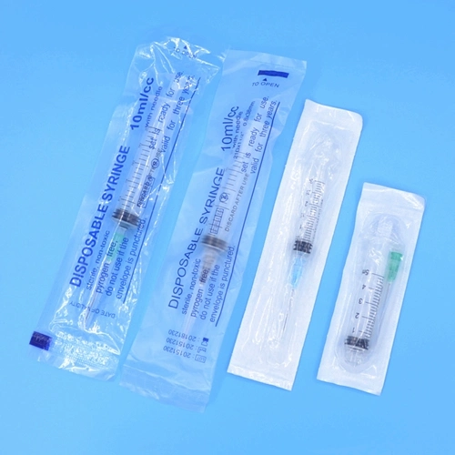 Safety Retractable Injection and Puncture Insulin Disposable 3 Part Syringe (3-Parts) with CE &ISO Needle Ordinary