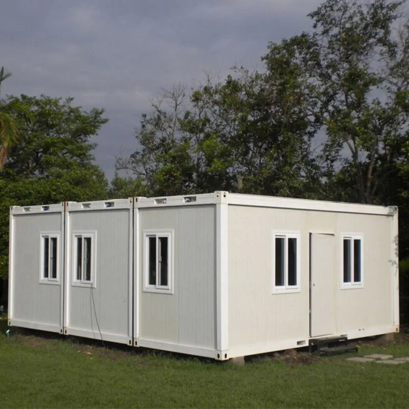 Economic Container Homes Flat Pack Prefab House for Building Use