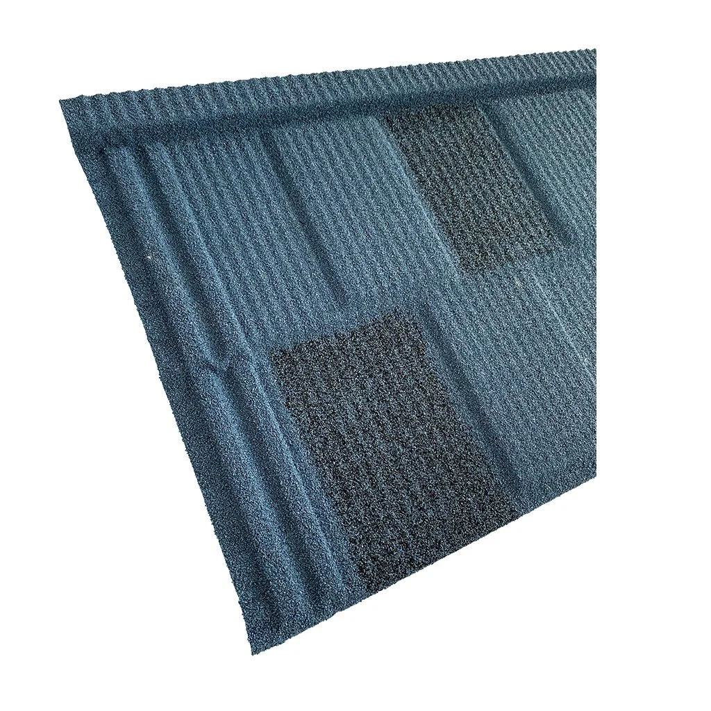 Chino largo Tamaño Color Metal Roofing Sheets Easy Install Stone Revestimiento de baldosas Harvey Tile