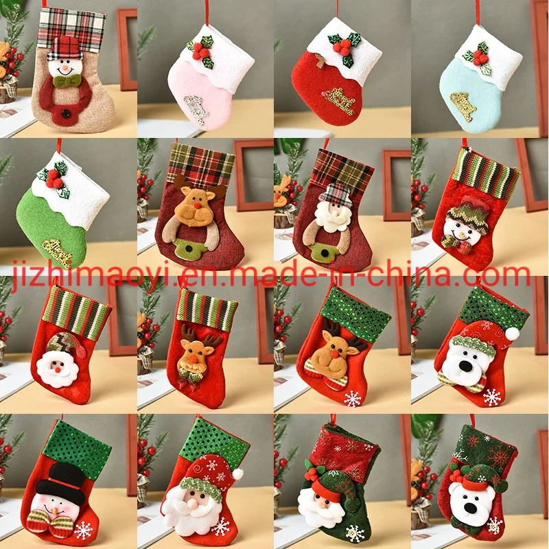 Christmas Decoration a Variety of Christmas Socks Candy Christmas Tree Pendant Gift Bags Christmas Socks Wholesale/Supplier