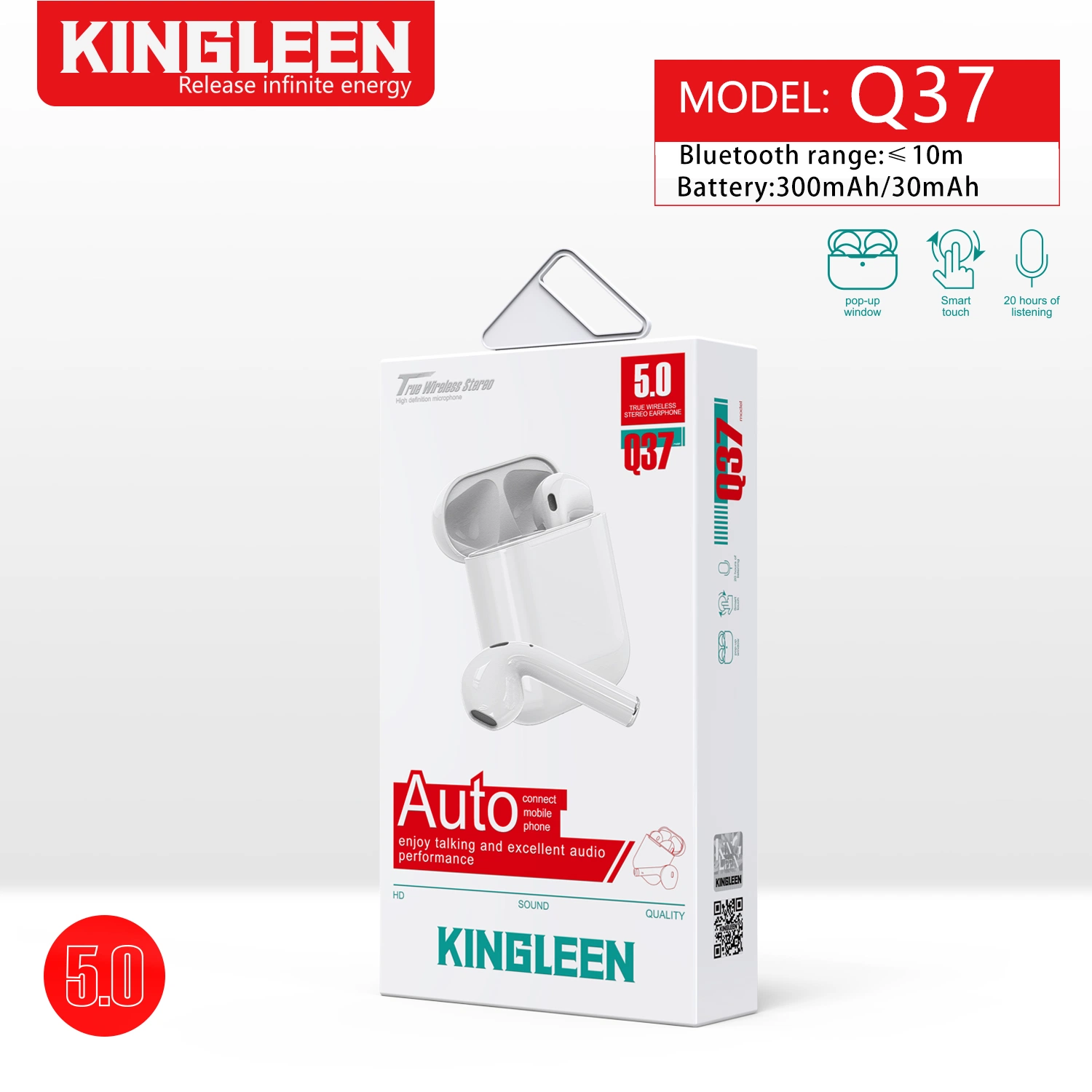 Bluetooth Kopfhörer 24hr Arbeitszeit LKW Fahrer kabellose Bluetooth Kopfhörer TWS 300mAh