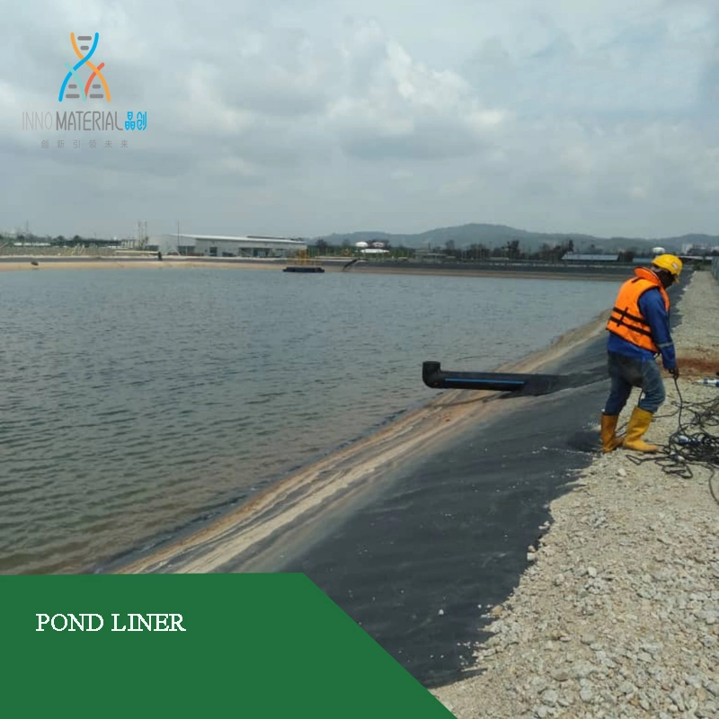 Resistencia al impacto Geotécnica proyecto Geotextil tejido o Liner de Pond personalizado Agricultura Geomembrana