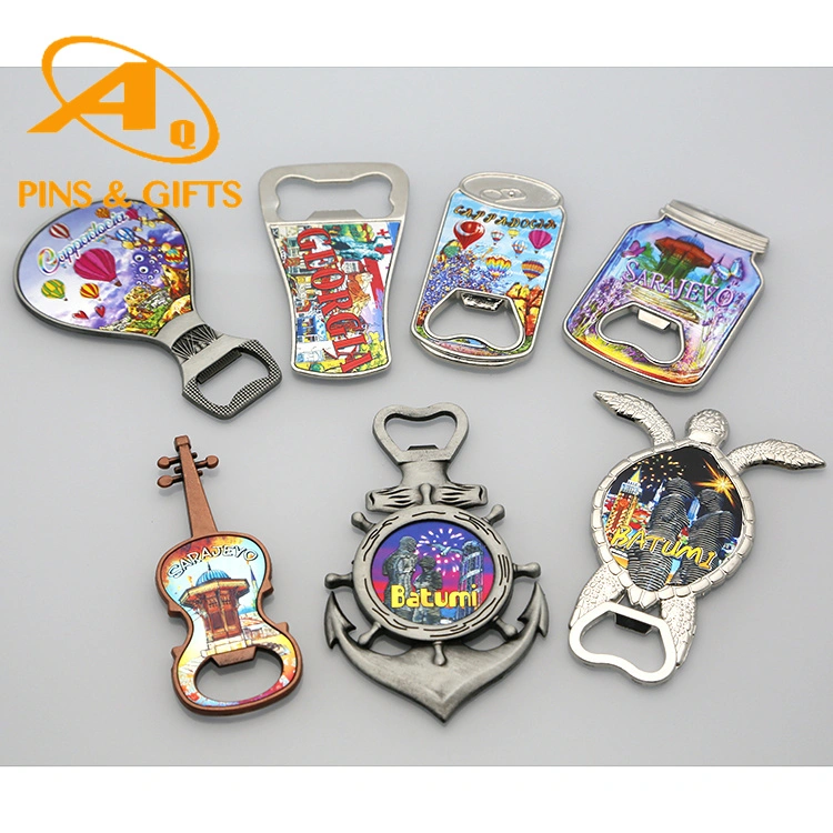 Customized Soft PVC/Metal Bottle Opener Fridge Magnet Promotional (Promotion) Souvenir Gift as Children Kids Toy