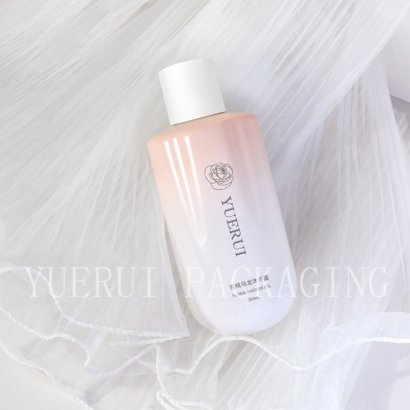 Yuerui Fancy Bottle Shampoo 300ml 500ml Pet Flower Shaped Shower Gel Body Lotion Pump Bottle Hair Conditioner Bottle