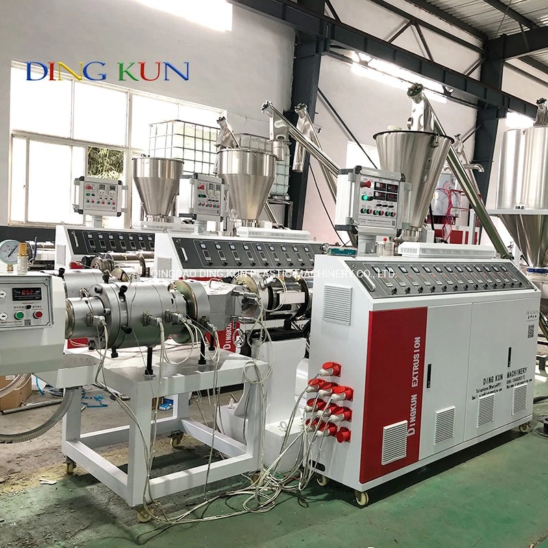 Plastic Machine PVC Pipe Production Line / Electric Conduit Tube Making