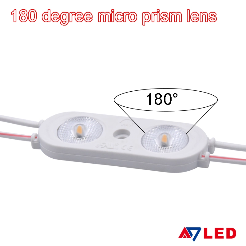 DC24V LED 2W 2LED with 180degree Lens LED Module Light