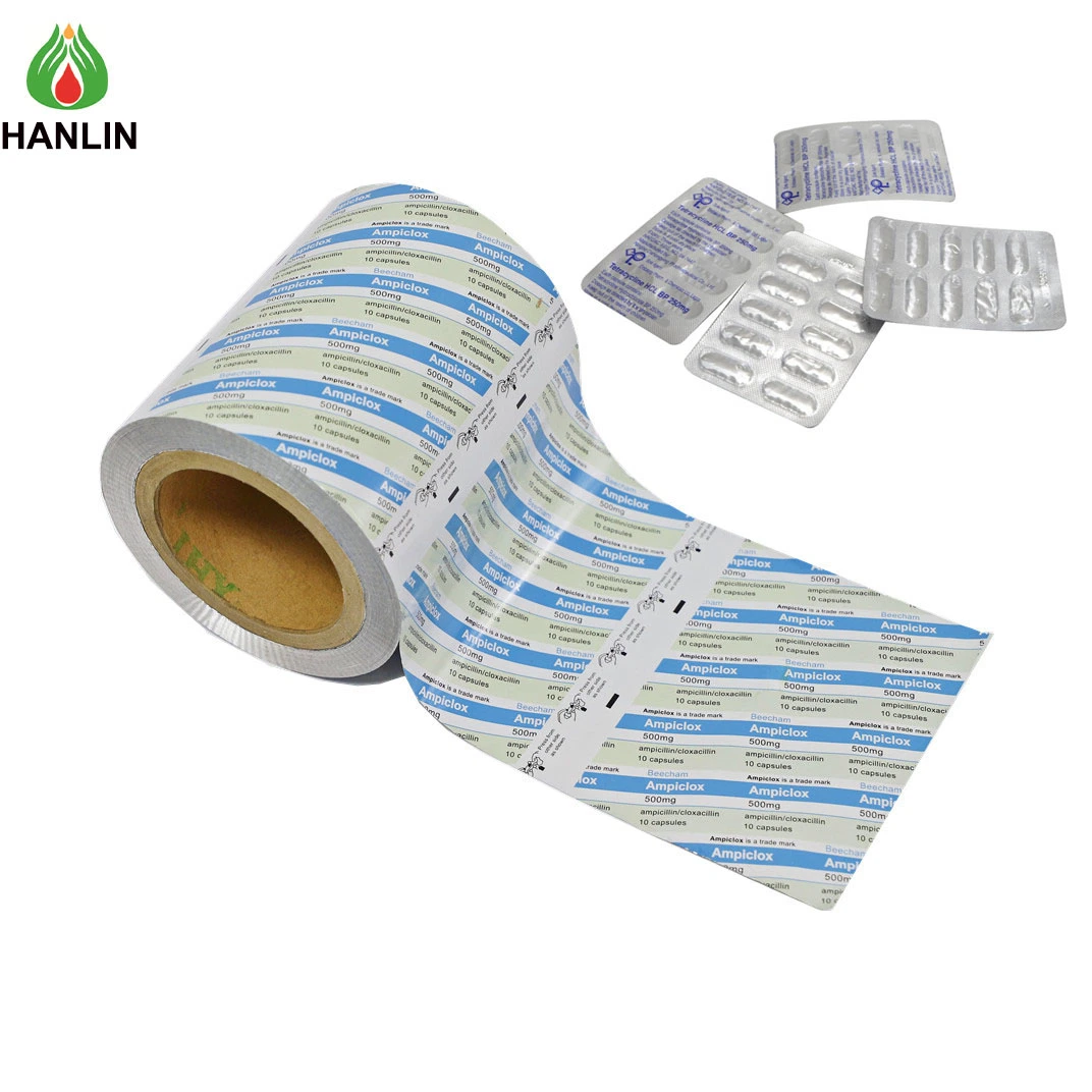 Pharmaceutical Use and Coated Treatment Roll Blister Packing Alu Foil