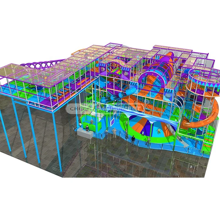 One-Stop-Service 12,3m High Indoor Kinder Spiel Fun Center in Ein riesiges Einkaufszentrum von Cheer Amusement