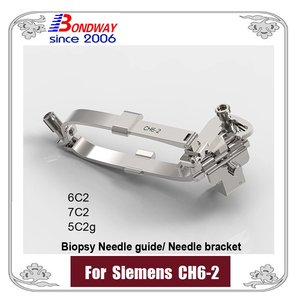 Siemens Biopsy Needle Guide for Convex Ultrasound Transducer CH6-2 5c2g 6c2, 7c2 Reusable Stainless Steel Biopsy Needle Adapter