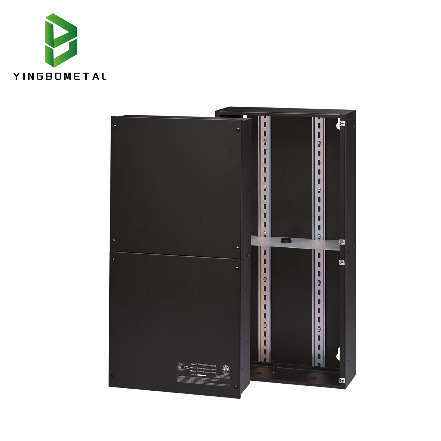 حاوية شبكة DIN Rail ورقة معدنية خزانة مخصصة كهربائية مع شهادة CE