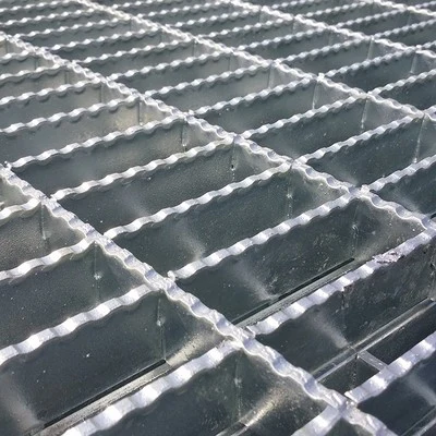 Galvanized Steel Grid Price Press Locked Welded Serrated Bar Steel Grating