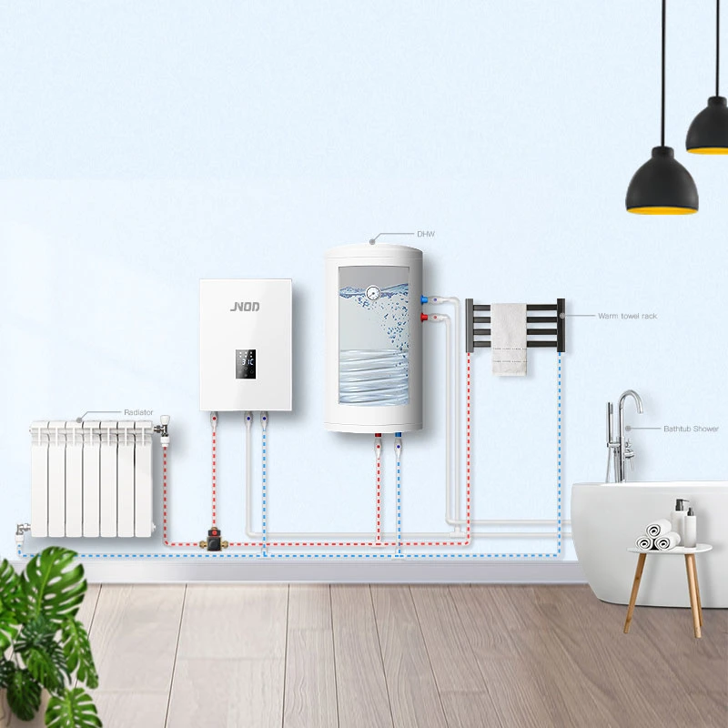 Jnod Electric Hydronic Heat System Boiler for House Underfloor Water Heating