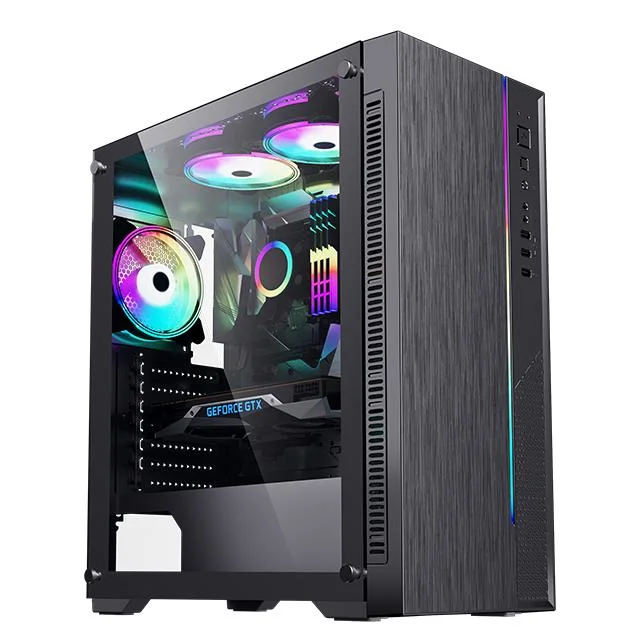 Most Popular High Quality Gaming PC Desktop Computer Gaming Itx Case ATX Computer Case & Towers CPU Cabinet