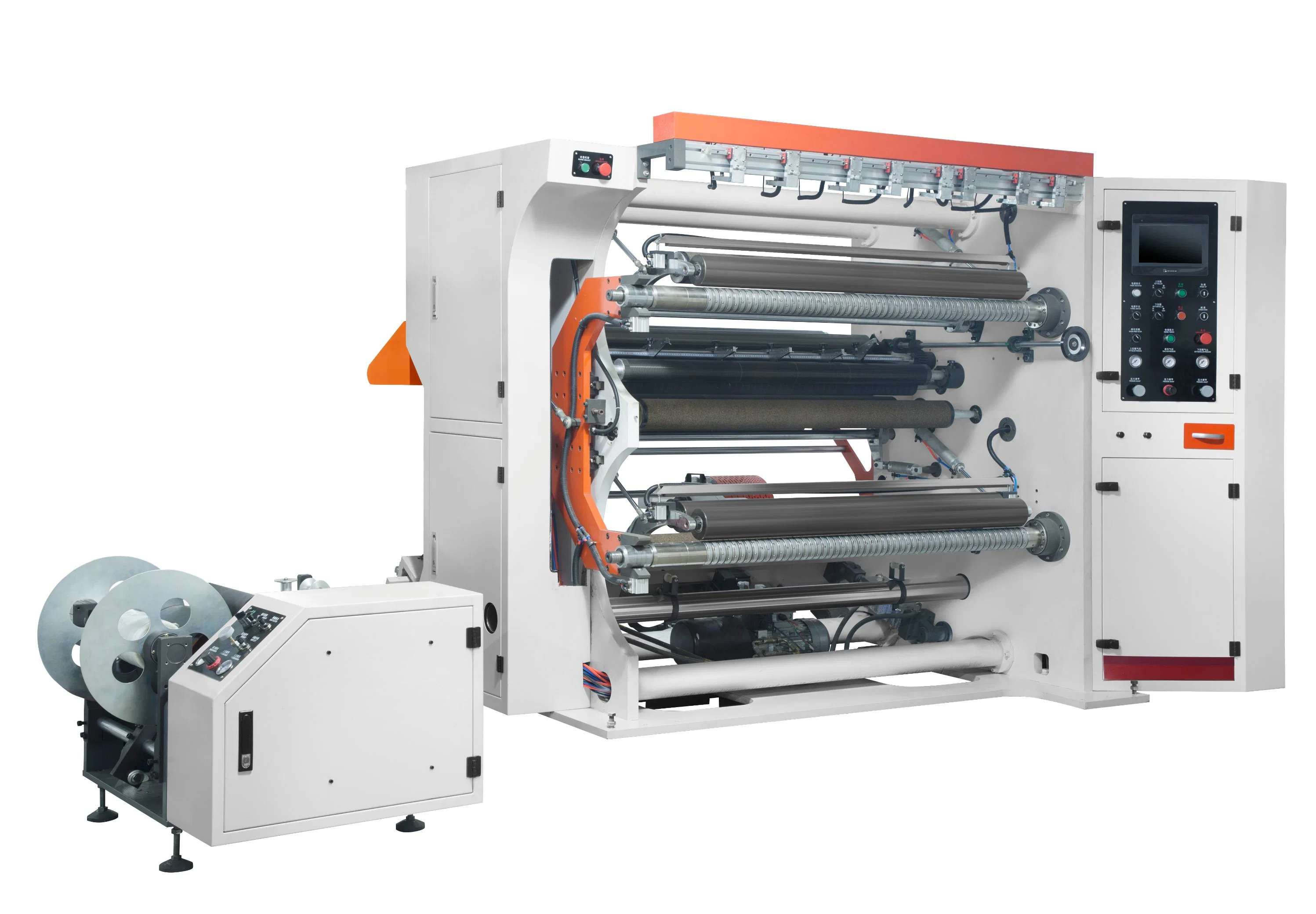 Automatic High-Speed Jumbo Paper Roll Slitter Rewinder Slitting Rewinding Machine for Paper, Label Sticker, Plastic Films, Flexible Package Plastic Film