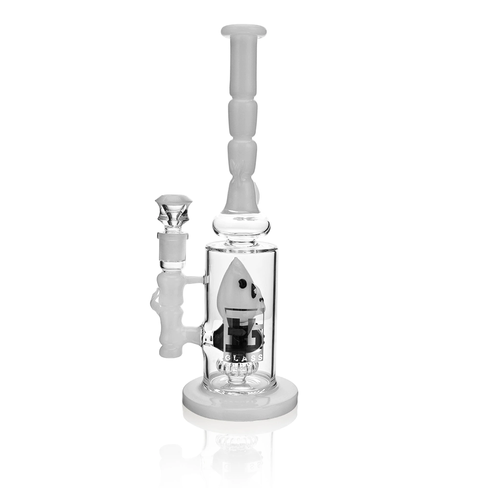 Esigo High Borosilicate Glass Thick Straight Tube Four Slime Colors Lovely Panda Design with Clear Bowl Shisha Hookah DAB Rigs Wholesale/Supplier Glass Water Pipe