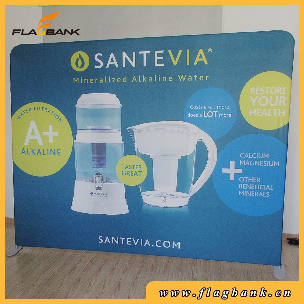 8FT directamente la publicidad impresa Pop up display Stand Banner