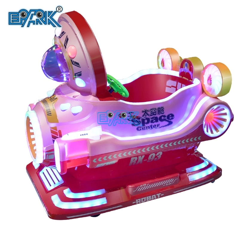 Children Kiddie Rides Space Center MP5 Coin Operated Amusement Swing Rides Machine