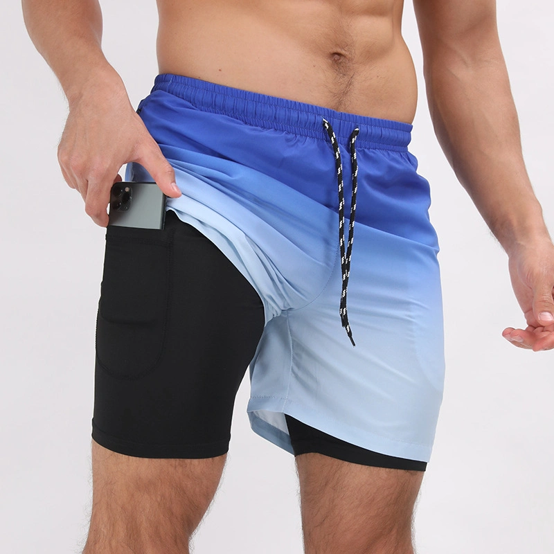 High quality/High cost performance Colorful Printed Beachwear Summer Swim Short