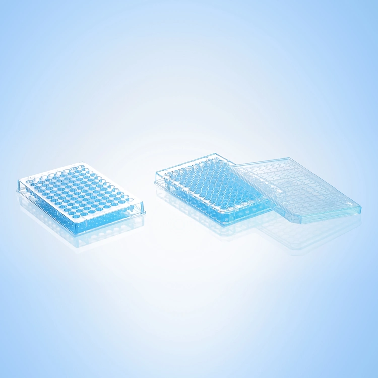 Detachable PCR Deep 96 Well Plate Cell Culture 0.2ml 0.1ml