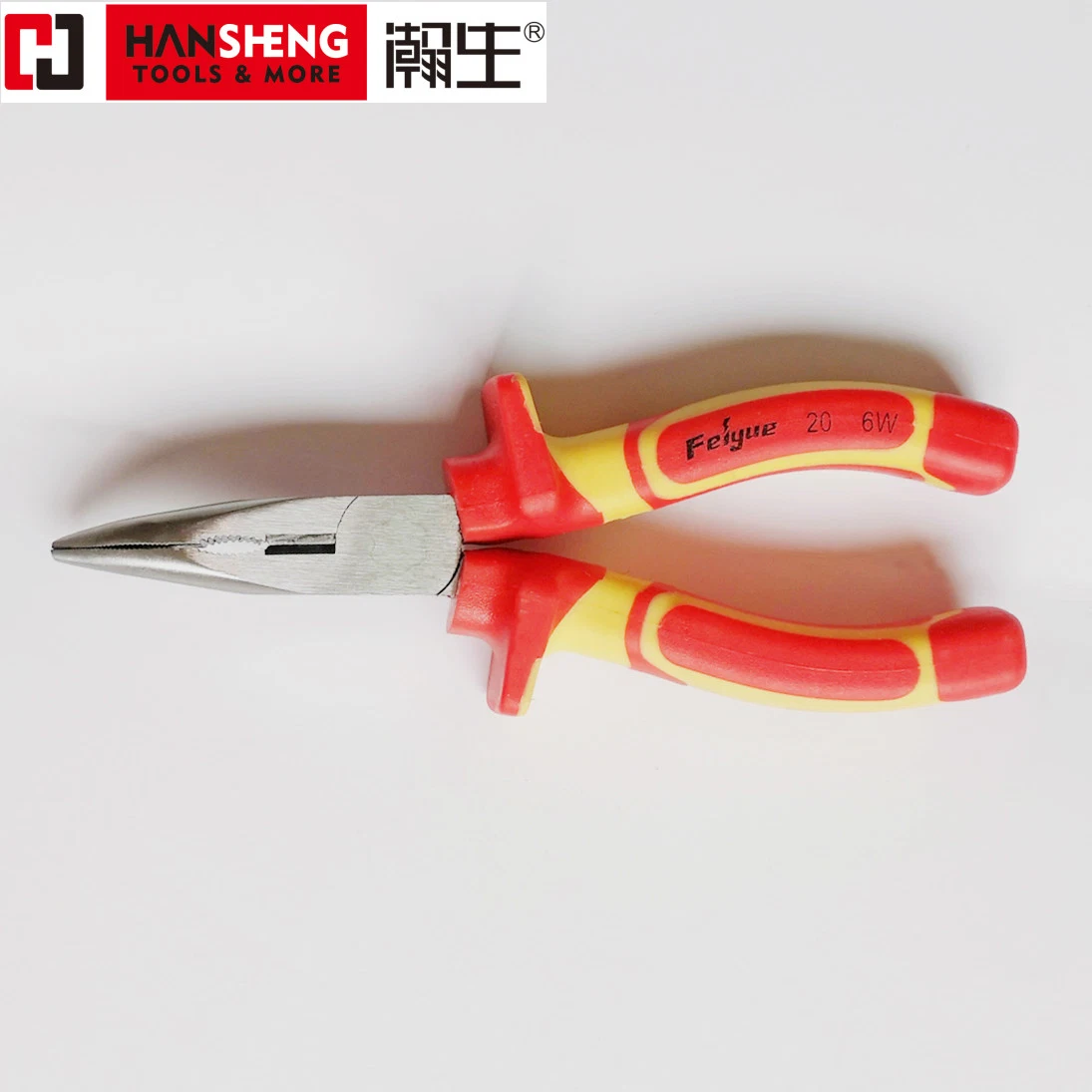 Professional Hand Tools, Hardware Tool, Made of CRV, VDE Side Cutter, VDE Plier, VDE Bent Nose Pliers
