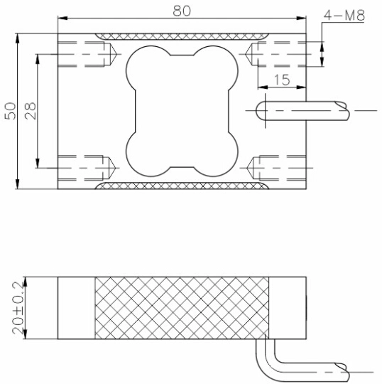 Beam Load Cell for Weighing Scale (B705)