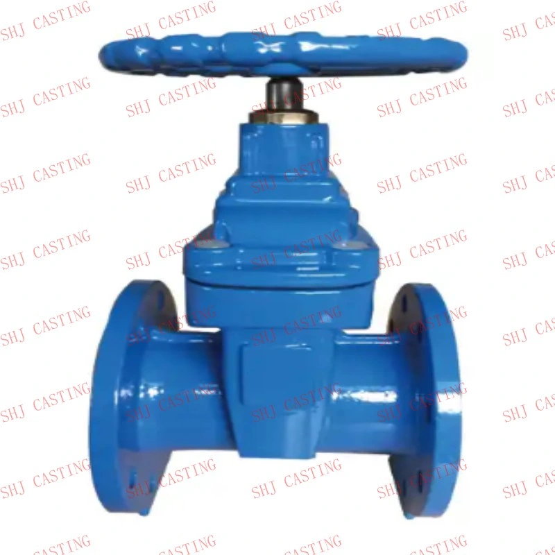 DIN ANSI Flanged Cast Ductile Iron Gg25 Ggg40 Ball Valve