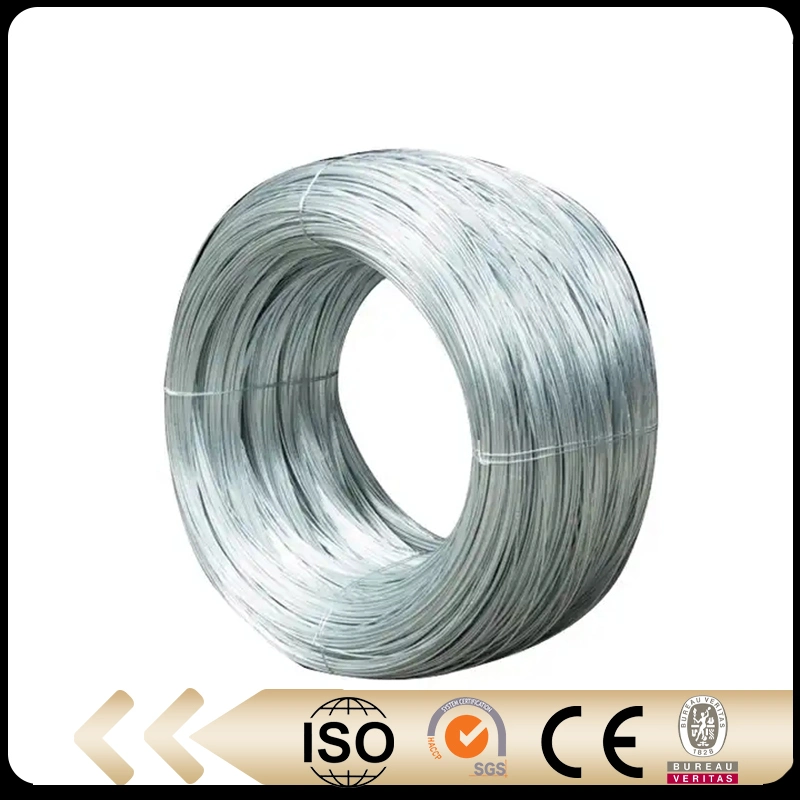 Factory Cheap Price 0.9mm 1.0mm 1.6mm 2.4mm 2.8mm 4mm Hot Dipped Galvanized Steel Wire for Chain Link Fence