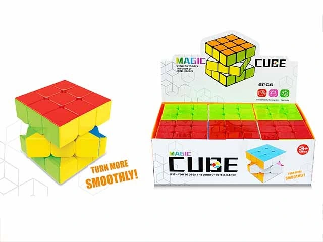 Оптовая торговля в области образования для детей игрушки Rubiks Cube пластмассовых игрушек игры (10457932)