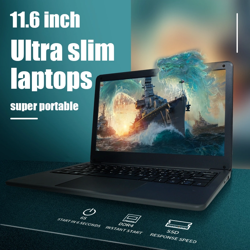 Intel Mini Laptop PC RAM 8GB SSD 128GB 11.6 Inch Notebook Computer Windows 11