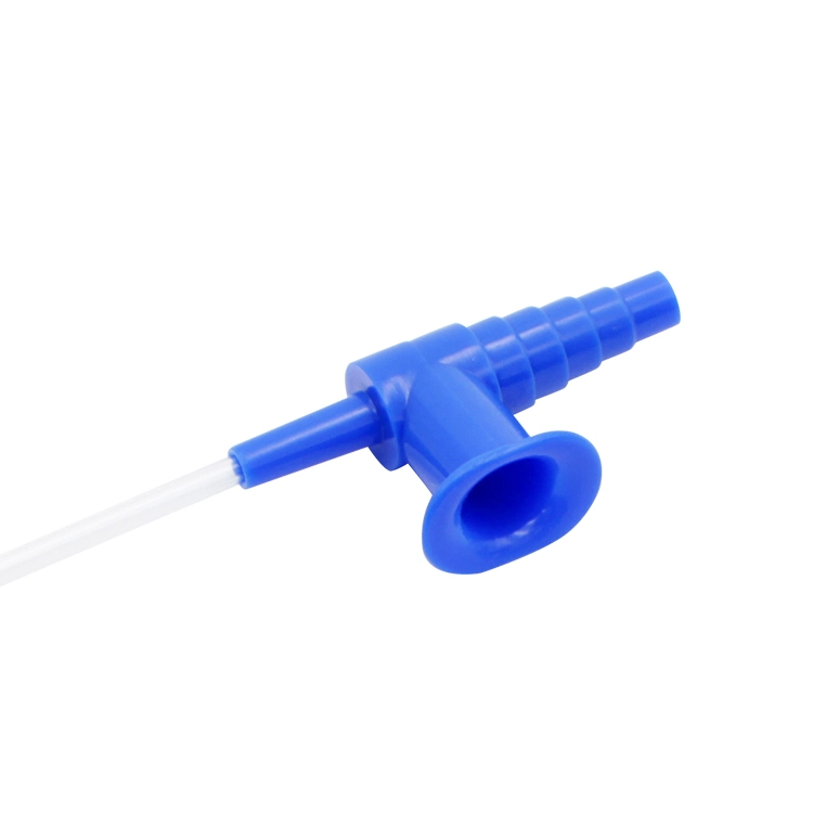 CE&ISO Approved Many Colors Closed PVC Suction Catheter