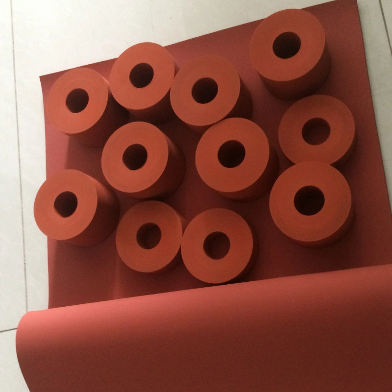 High Pressure Silicone Rubber Roller for Heat Transfer Machine