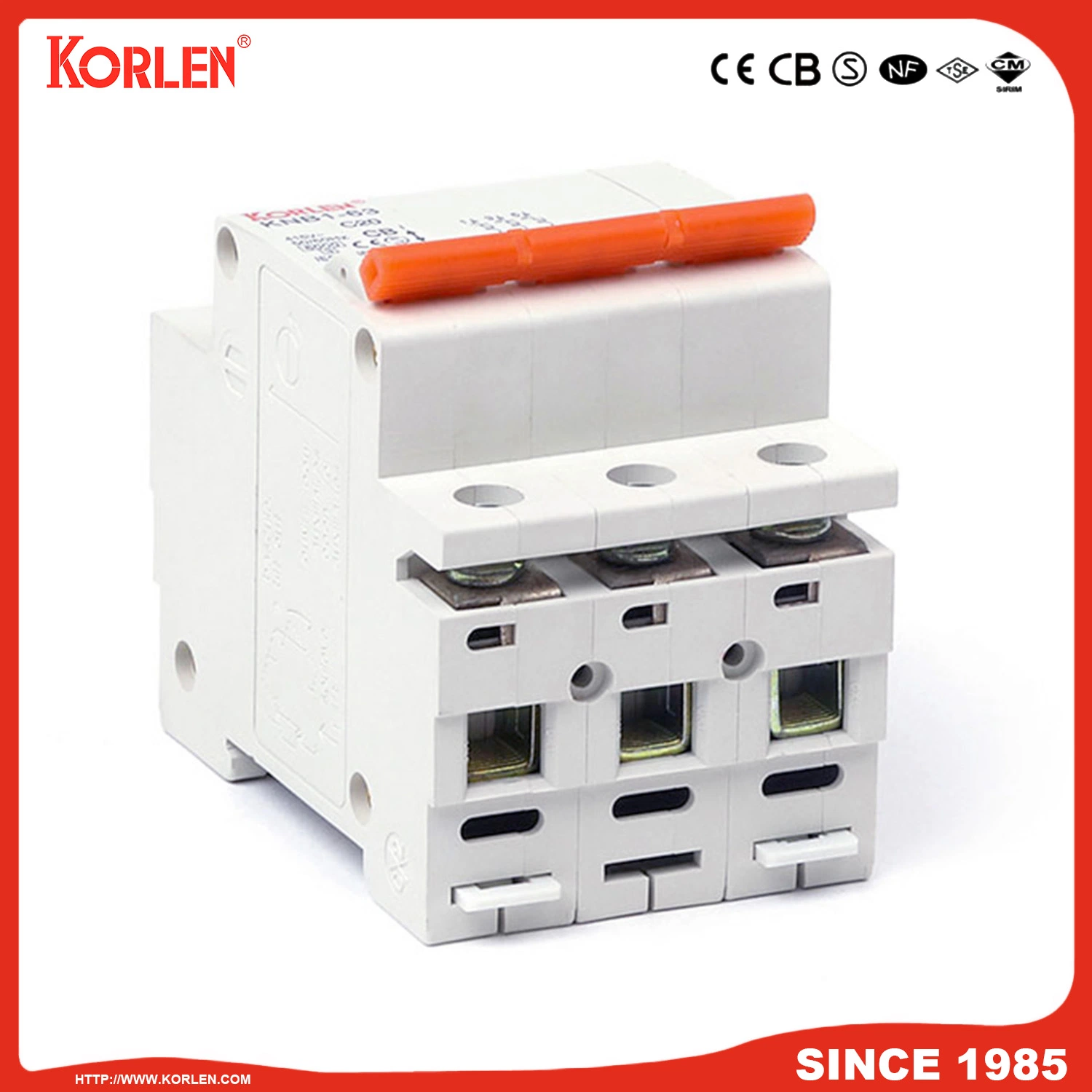 Professional Manufacturer Overcurrent Protection Mini Miniature Circuit Breaker Knb1-63