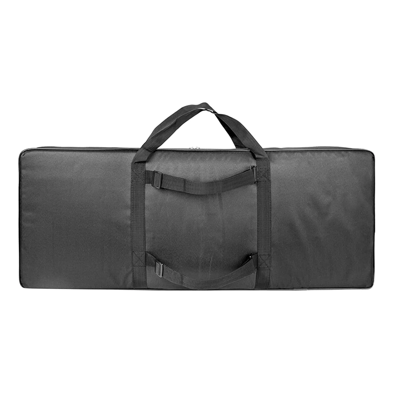 Professionelle Musikinstrumententasche Elektrische Klavier Keyboard Gig Bag 76 Tragbare, Mit Tastatur-Schutzhülle, Tasche