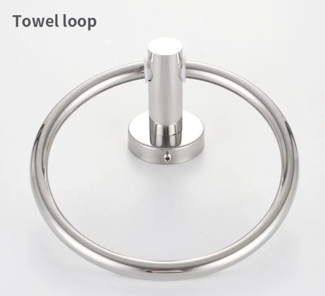 Bathroom Accessories 304 Stainless Steel Towel Ring (KW-6107)