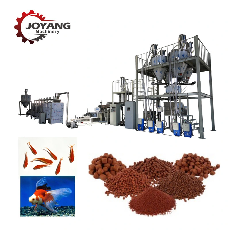 Aquatic Animal Tortoise Turtle Shrimp Fish Feed Extruder Processing Making Machine