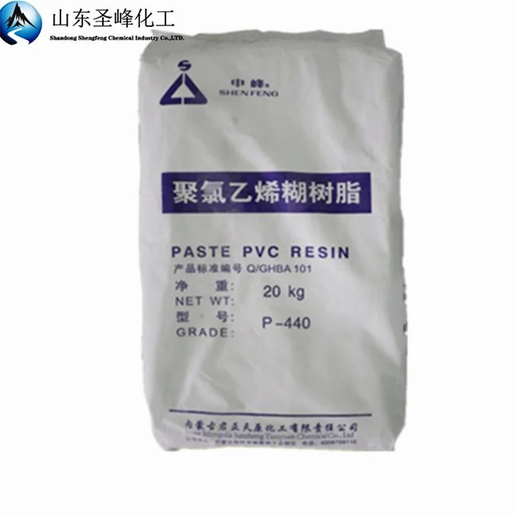 High Viscosity Artificial Leather Raw Material PVC Paste Resin P440/P450