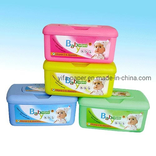 Box Baby Wipes, Different Color Assorted Cleaning Towel