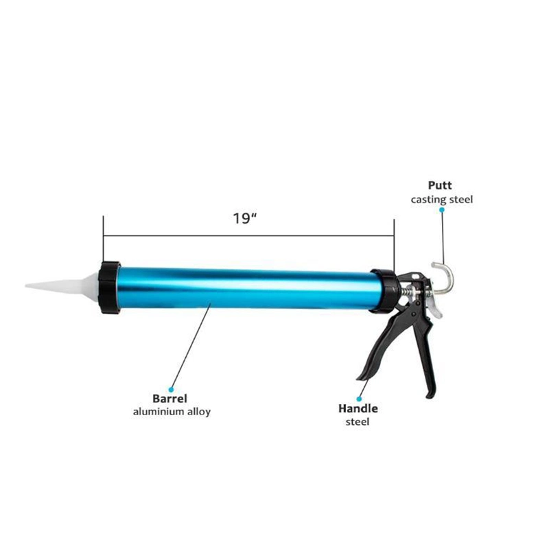 Manuelle Sausage Air Caulking Silikon Pistole Cartridge Manuelle Applikator Pistole