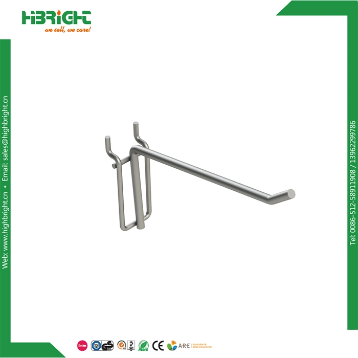 Chrome Handbag Slat Panel Display Hook