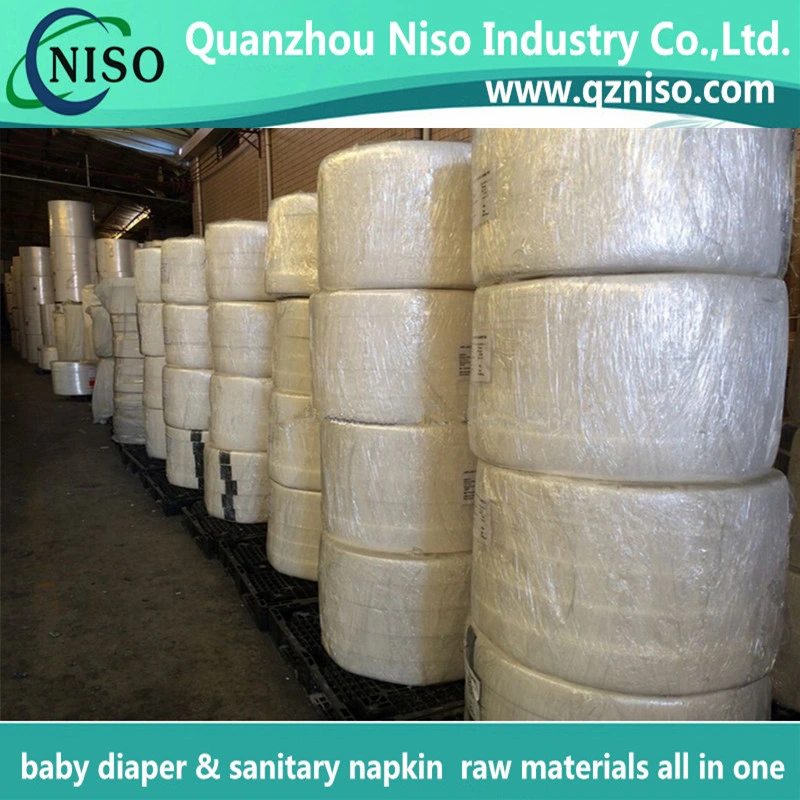 Cheaper Pirce Absorbent Sap Airlaid Paper for Sanitary Napkin Pads