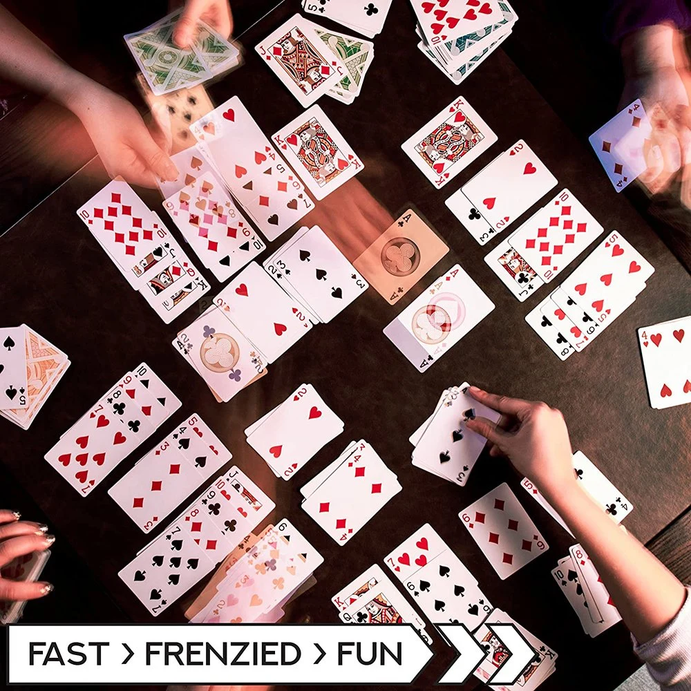 Bulk Set Wide-Size Regular Index, Fast Frenzied Fun Playing Cards