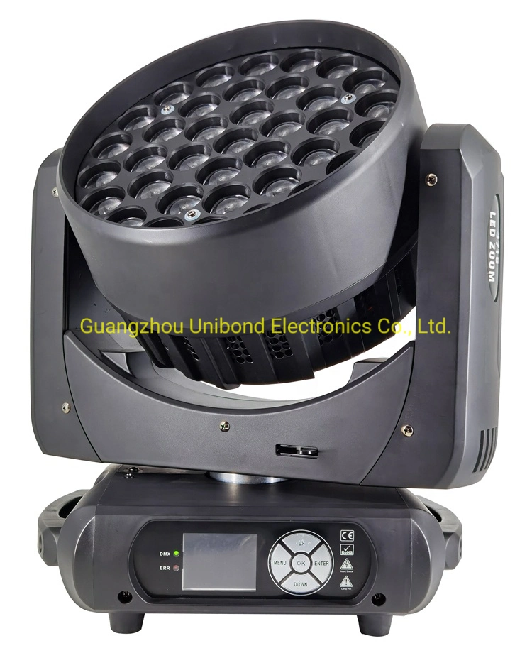 LED Effects Light 37X15W 4 in 1 Wash Moving Head Light Stage Light