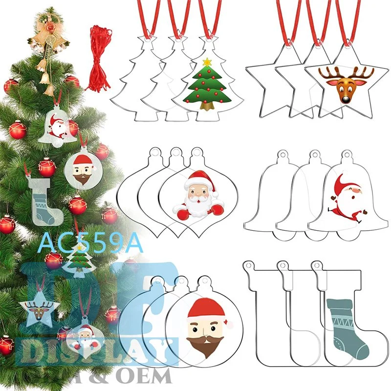 Christmas Decorations Acrylic Christmas Trees Decoration Acrylic Christmas Ornaments Decorations