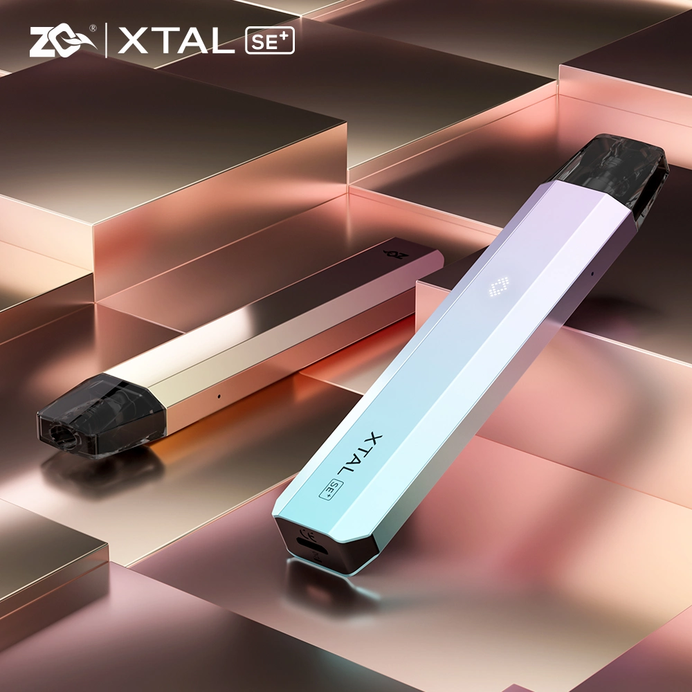 E-Cigarette Starter Kits Zq Xtal Se+ Open Pod System Rechargeable Vaping Kits Cartridge with EU Tpd
