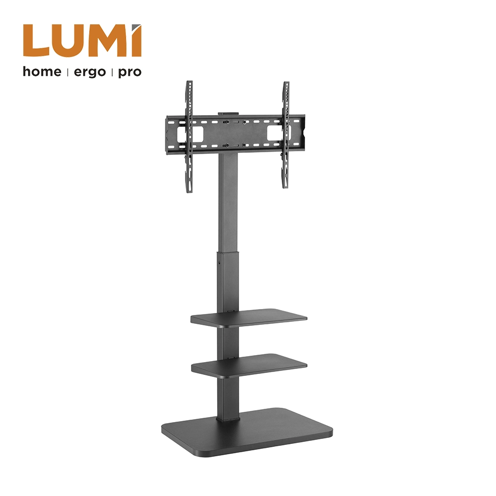 Living Room Furniture TV Floor Stand with Double Shelves